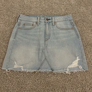 American Eagle denim mini skirt size 4